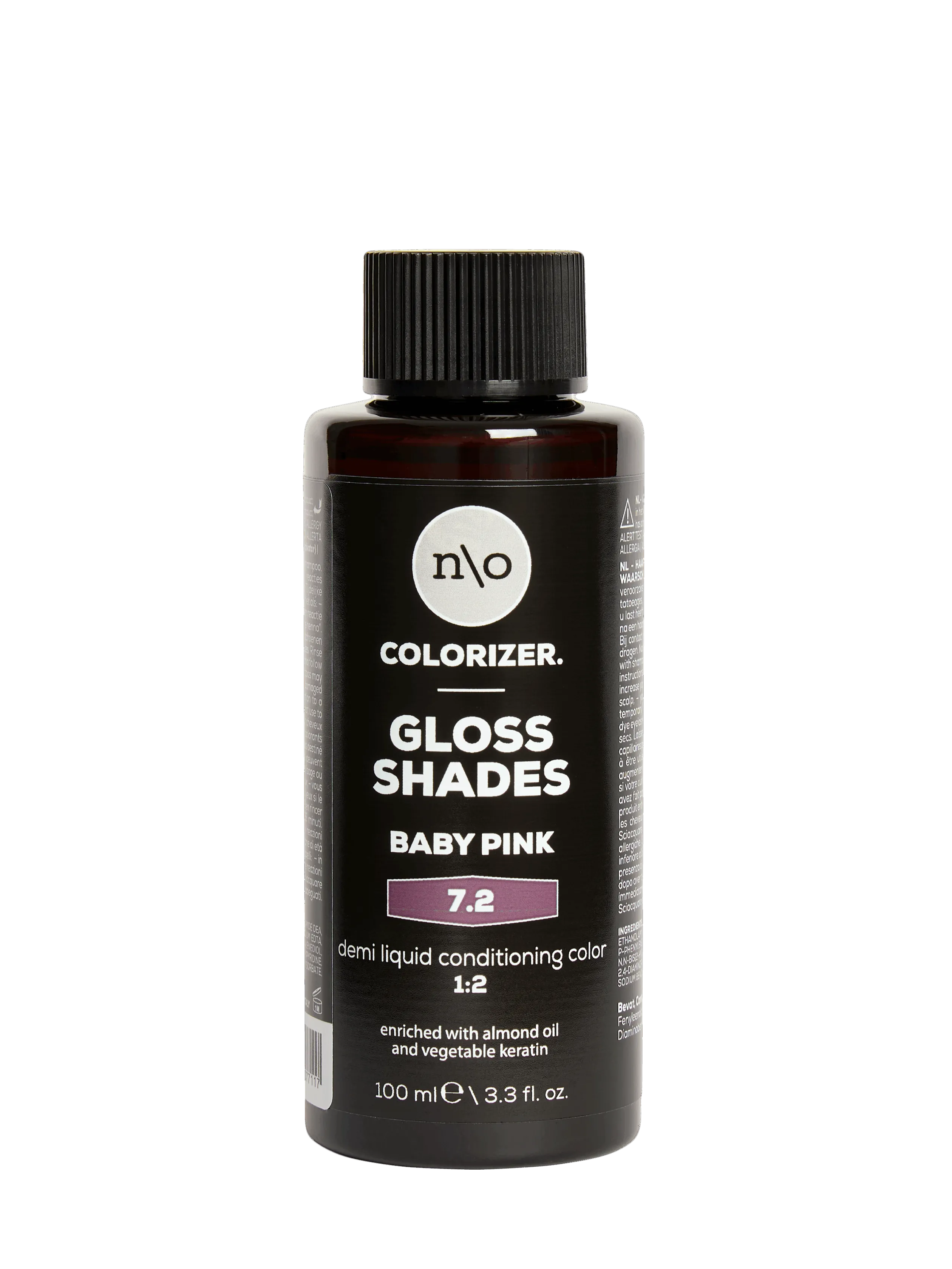 Кислий тонуючий барвник ніжно-рожевий 7.2