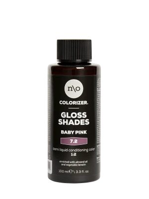 Кислий тонуючий барвник ніжно-рожевий 7.2