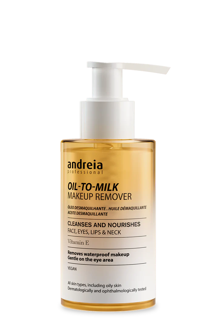 Засіб для зняття макіяжу з олії та молока