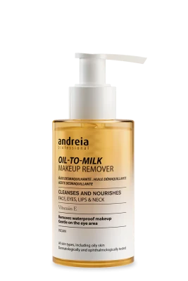 Засіб для зняття макіяжу з олії та молока