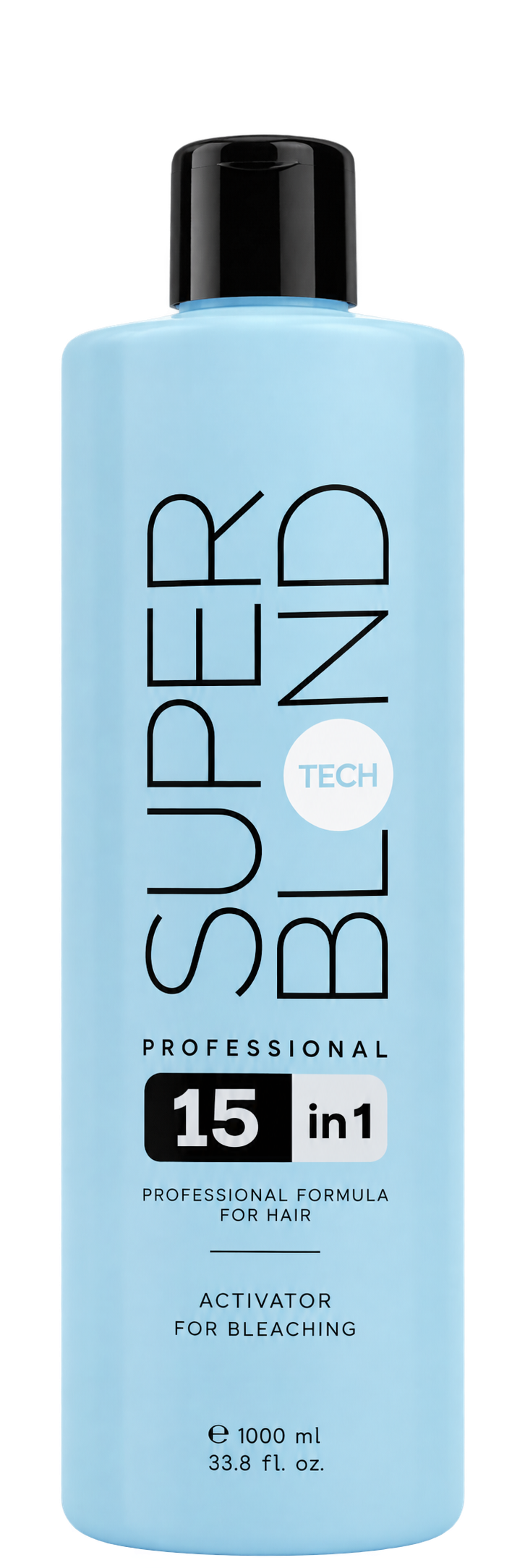 NEW  N\O Super Blond Activators – активатори для фарбування та освітлення волосся з блакитними мікропігментами 4.5% (15 vol) 1000 мл