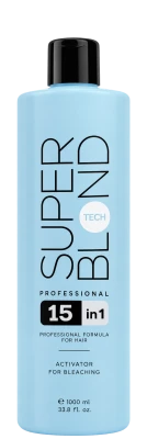NEW  N\O Super Blond Activators – активатори для фарбування та освітлення волосся з блакитними мікропігментами 4.5% (15 vol) 1000 мл