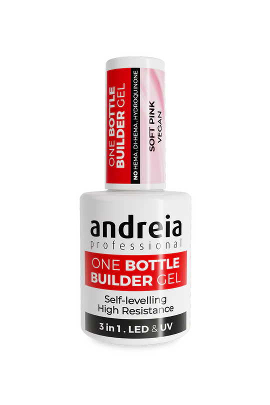 One Bottle Builder Gel Soft Pink – будівельний гель ніжно-рожевий