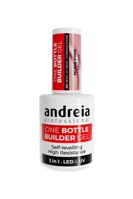 One Bottle Builder Gel Nude Pink – будівельний гель нюд-пінк